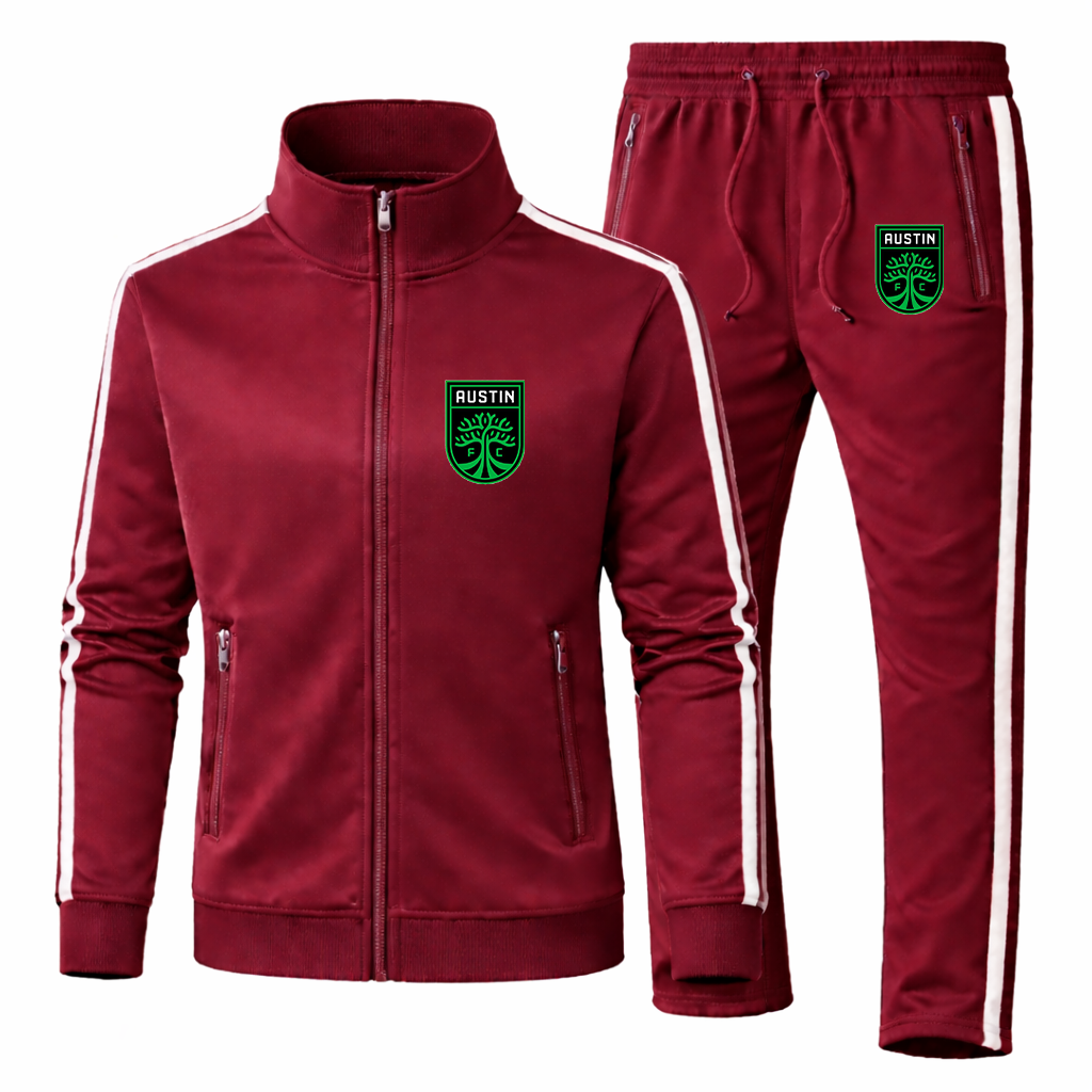 Men's Austin FC Logo Dri-Fit TrackSuit