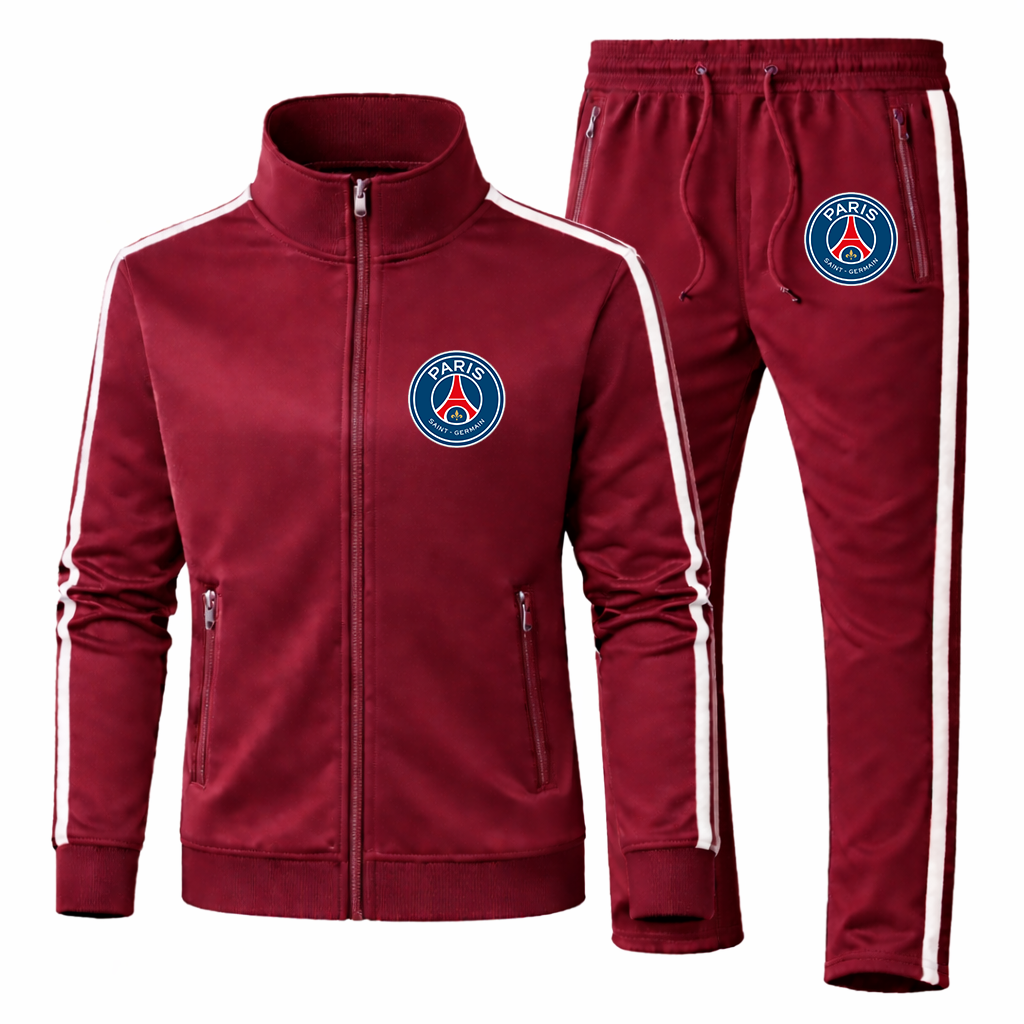 Men's Paris Saint Germain Soccer Logo Dri-Fit TrackSuit