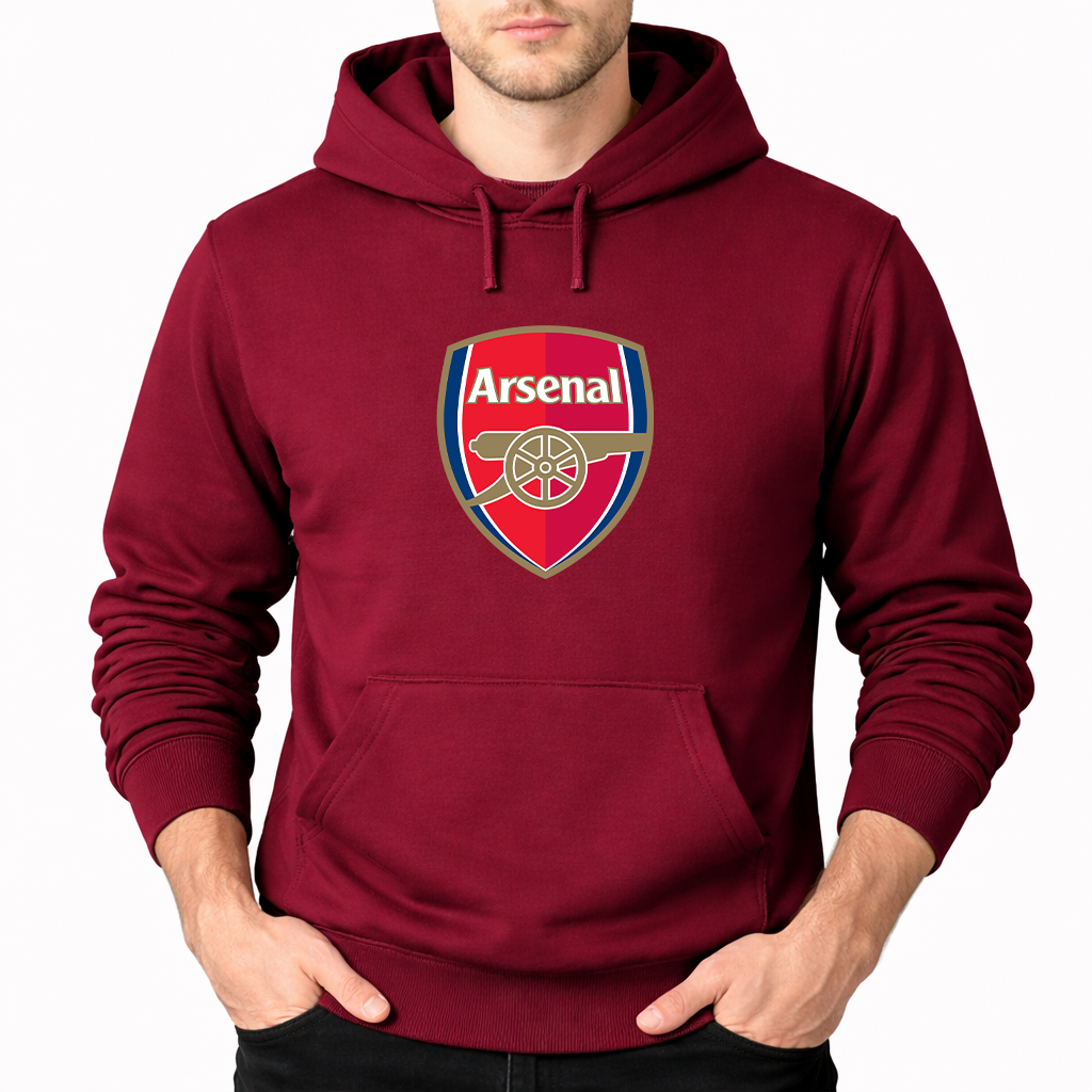 Men's Arsenal Soccer Pullover Hoodie
