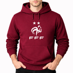Men's France Soccer Pullover Hoodie