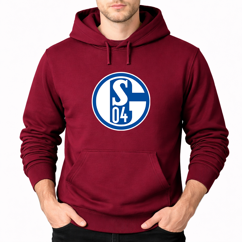 Men's Schalke 04 FC Pullover Hoodie