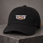 Cadillac Dad Baseball Cap | Color: Black | Image 1 | Studio Product Closeup
