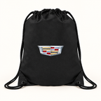 Cadillac Car Drawstring Bag | Color: Black | Image 1