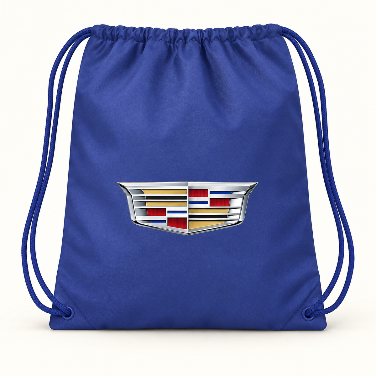 Cadillac Car Drawstring Bag | Color: Blue | Image 1