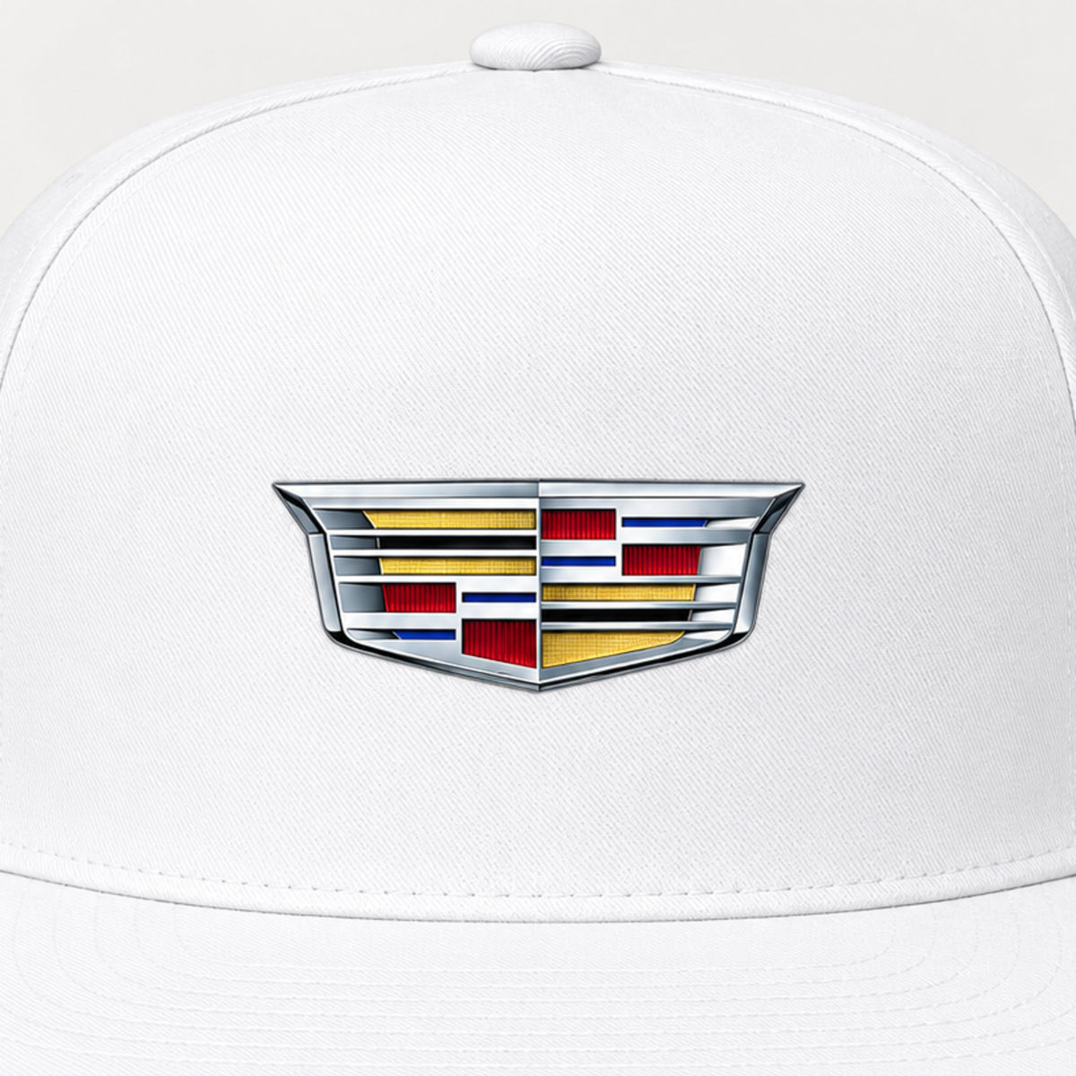 Cadillac SnapBack | White | 02 Logo Detail