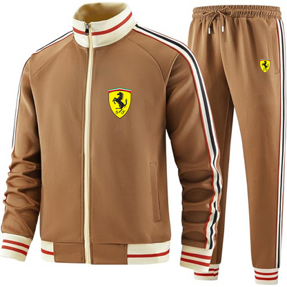 Men's  Ferrari Motorsport Car - Premium Two-Piece Designer Tracksuit