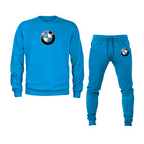 Men's BMW Motorsports Car Crewneck Sweatshirt Joggers Suit