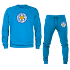 Men's Leicester City FC Crewneck Sweatshirt Joggers Suit
