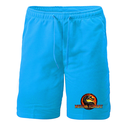 Men's Mortal Kombat Game Athletic Fleece Shorts