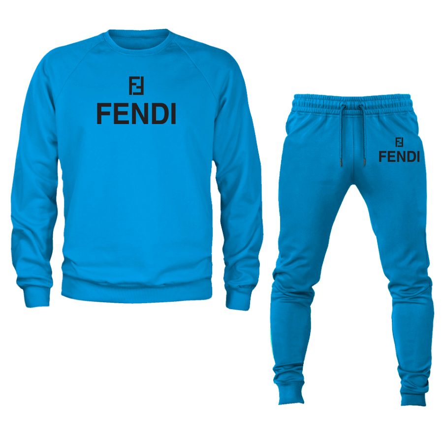 Men's Fendi Crewneck Sweatshirt Joggers Suit