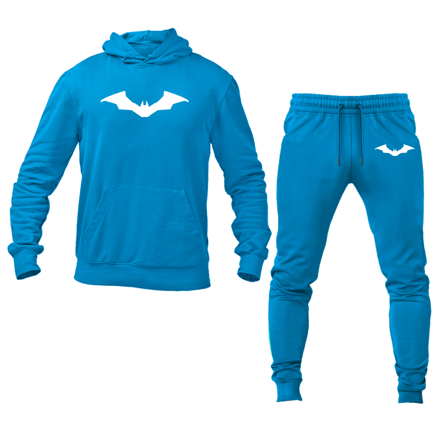 Men's New Batman DC Universe Superhero Hoodie Joggers Set
