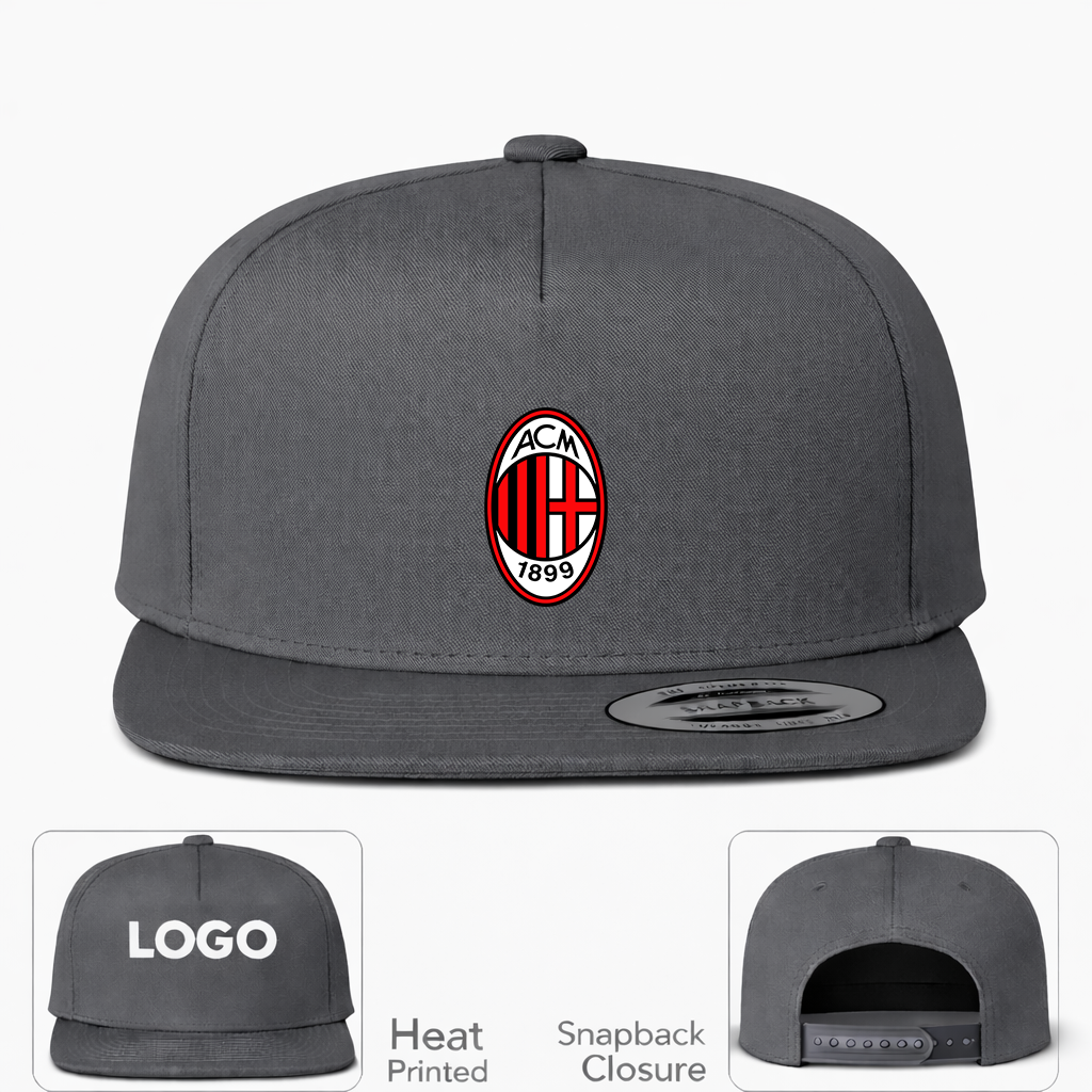 AC Milan Soccer Snapback Hat