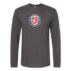 Men's Costa Rica National Soccer Team Long Sleeve T-Shirt