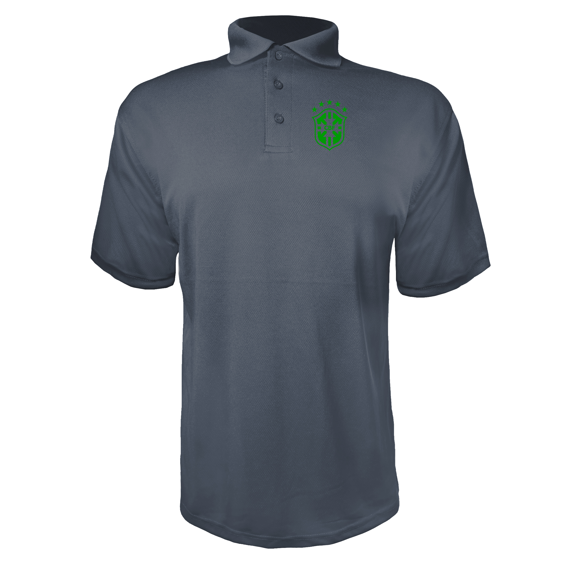 Men's Brazil Soccer Polyester Polo