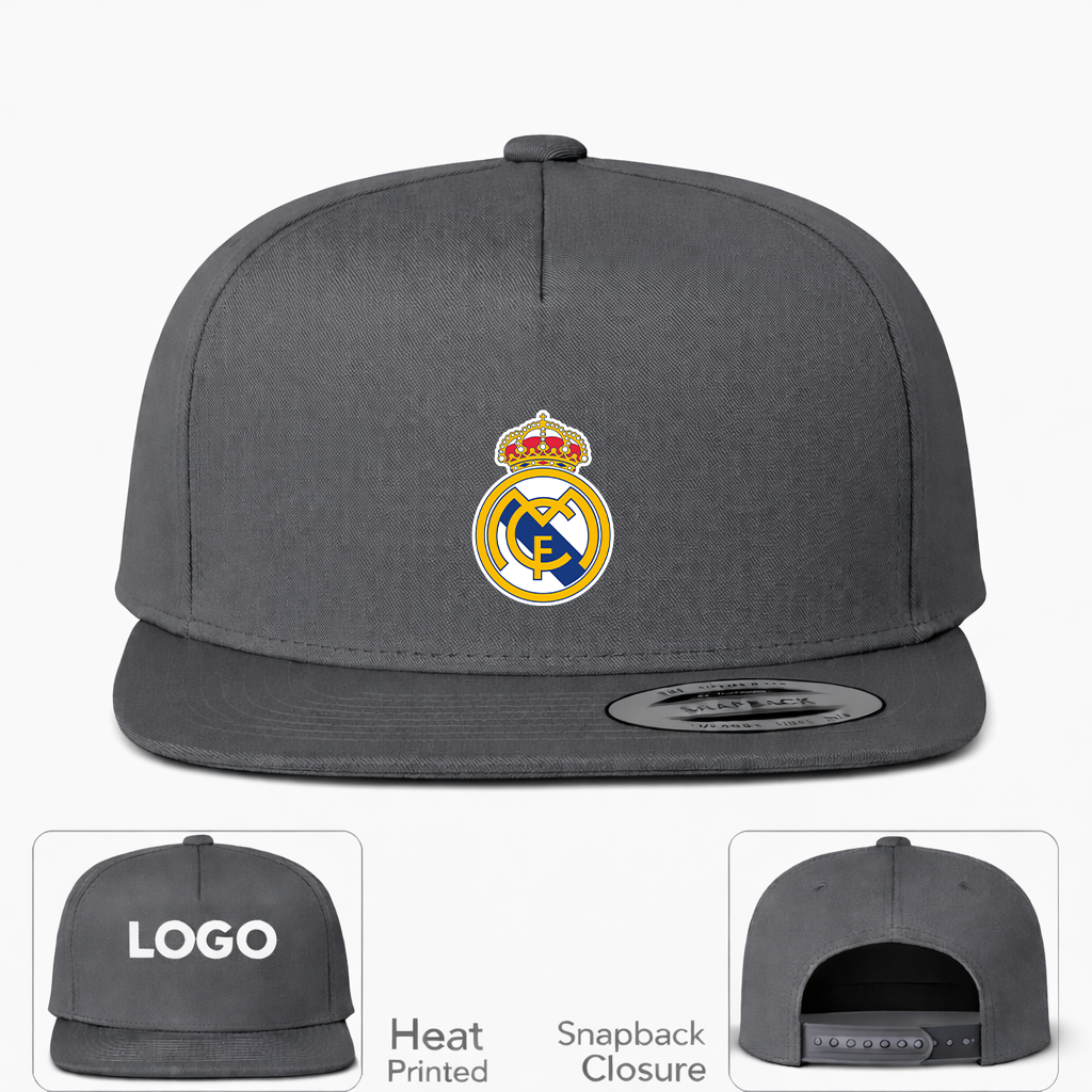 Real Madrid Soccer Snapback Hat