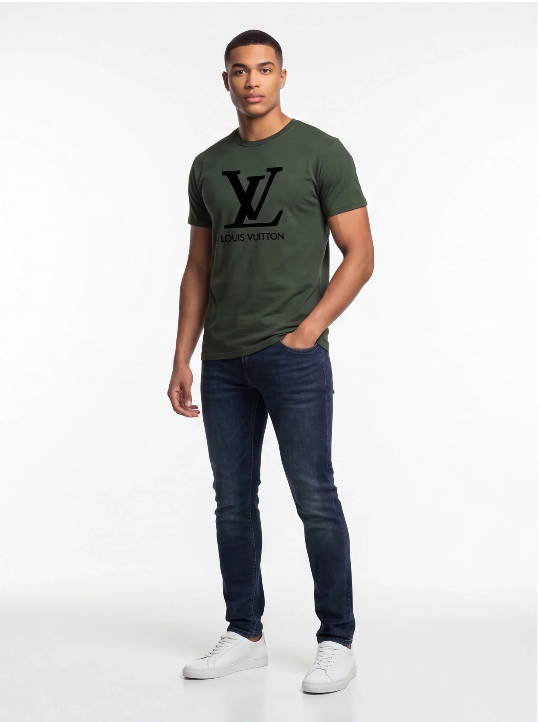 Men's Louis Vuitton Cotton T-Shirt