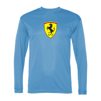 Men’s  Ferrari Motorsport Car - C2 Sport - Performance Long Sleeve T-Shirt - 5104
