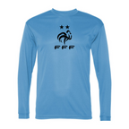 Men’s France Soccer   - C2 Sport - Performance Long Sleeve T-Shirt - 5104