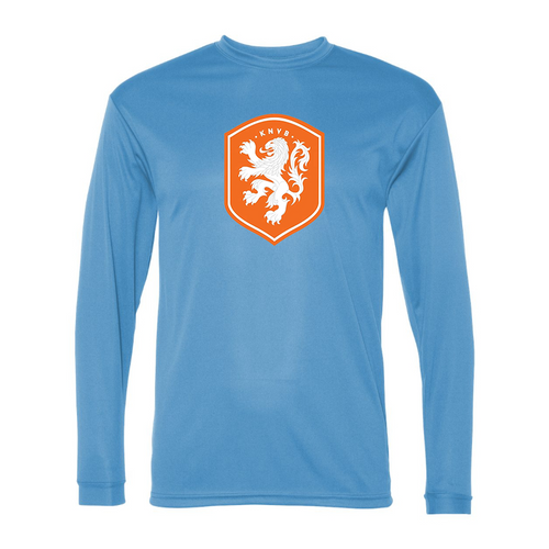 Men’s Netherlands National Soccer Team - C2 Sport - Performance Long Sleeve T-Shirt - 5104