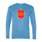 Men’s Spain Red Logo National Soccer Team - C2 Sport - Performance Long Sleeve T-Shirt - 5104