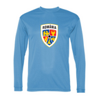 Men’s  Romania National Soccer Team - C2 Sport - Performance Long Sleeve T-Shirt - 5104