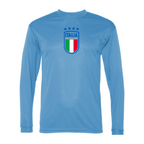 Men’s Italy National Soccer Team  - C2 Sport - Performance Long Sleeve T-Shirt - 5104