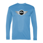 Men's Mini Cooper Car NEW -  Polyester Long Sleeve T-Shirt