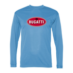 Men's Bugatti Car -  Polyester Long Sleeve T-Shirt
