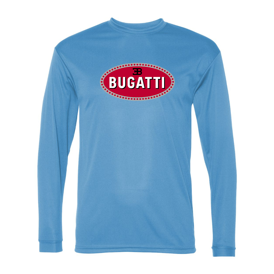 Men's Bugatti Car - C2 Sport - Performance Long Sleeve T-Shirt - 5104