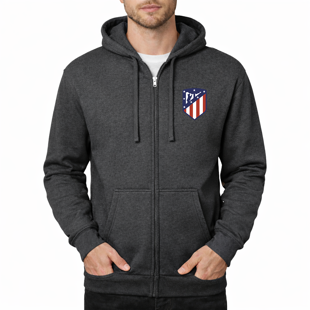Men's Atletico Madrid FC Zipper Hoodie