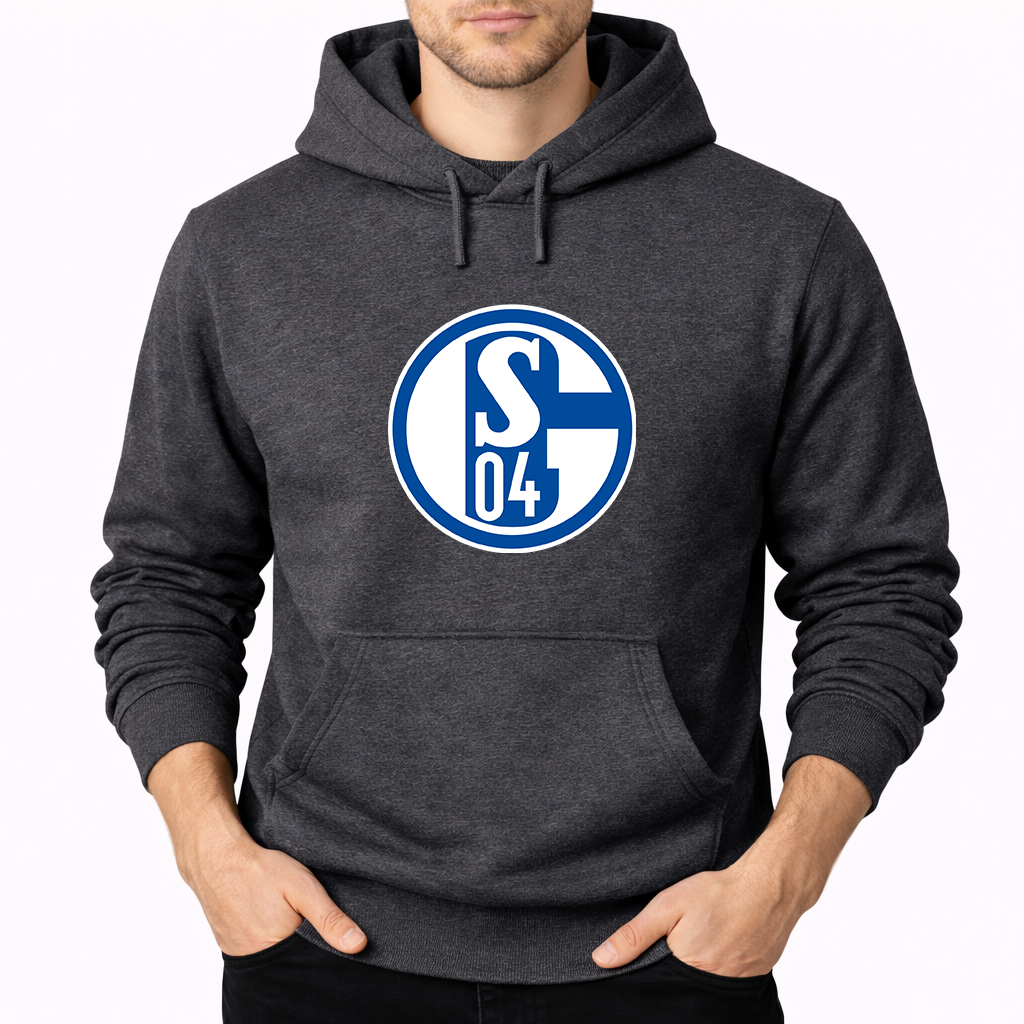 Men's Schalke 04 FC Pullover Hoodie