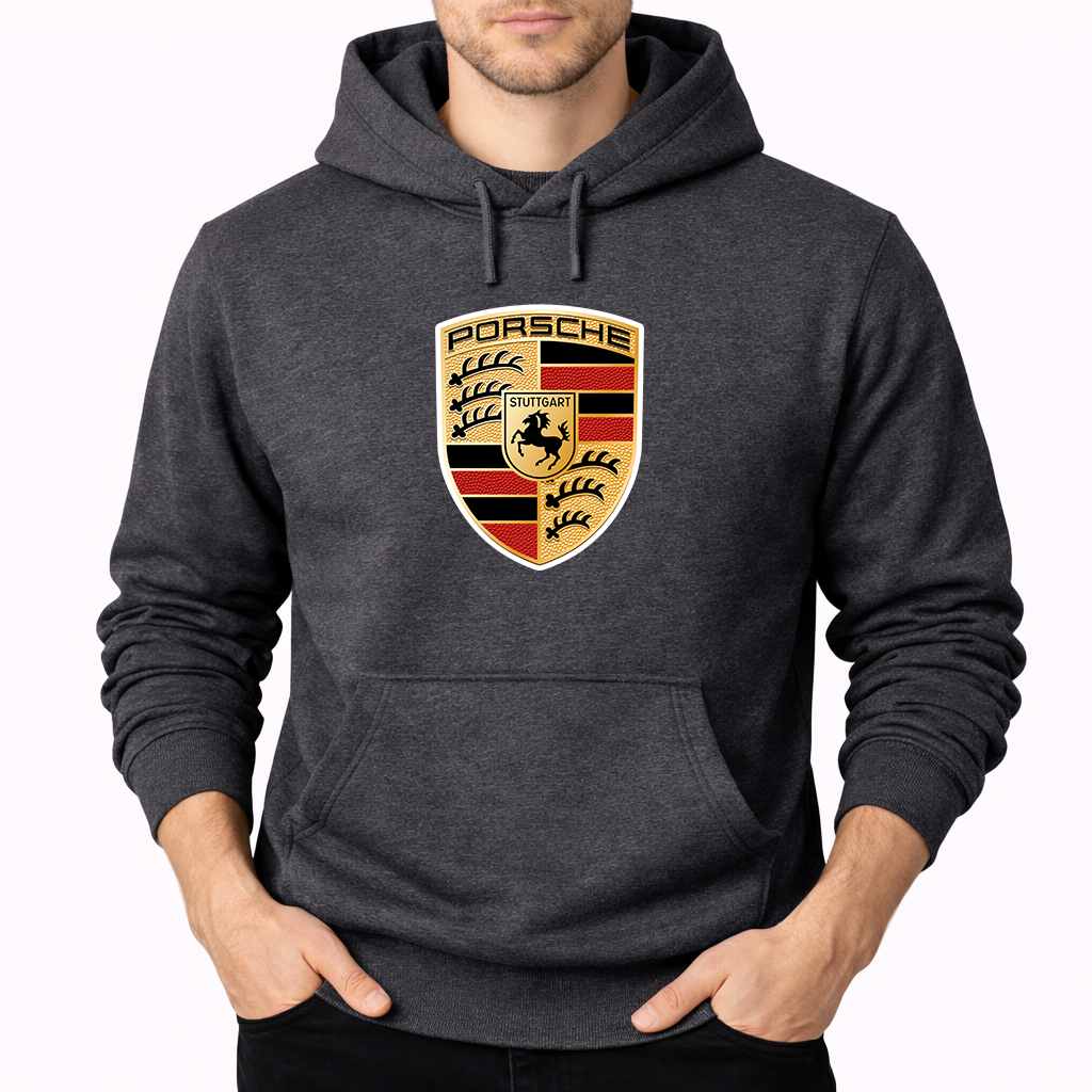 Men’s Porsche Car Pullover Hoodie