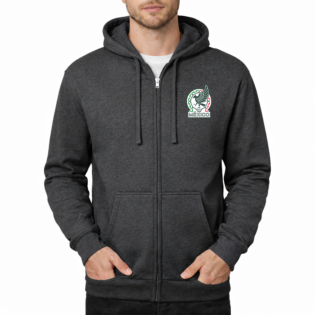 Men’s Mexico Soccer Zipper Hoodie