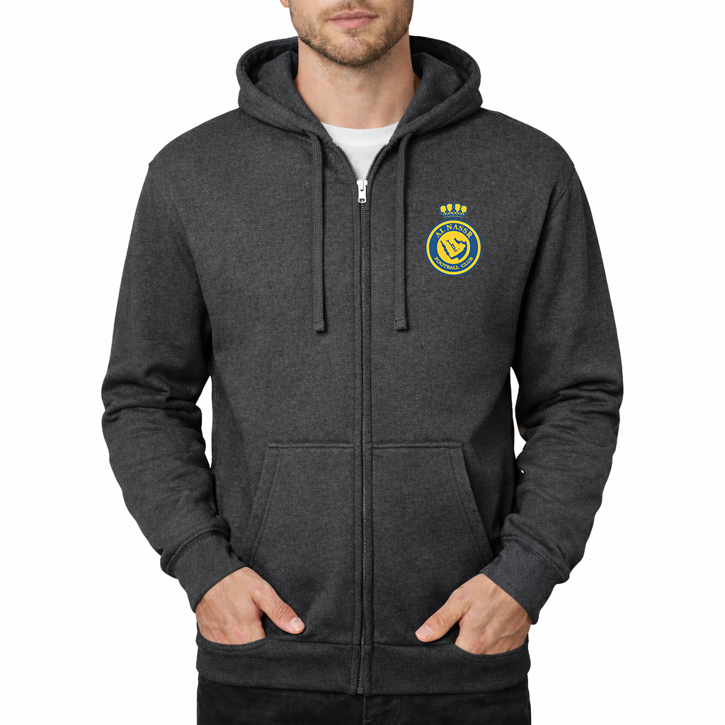 Men's Al Nassr FC Zipper Hoodie