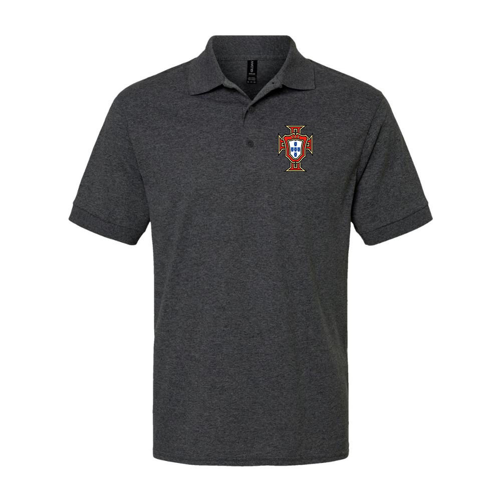 Men's Portugal National Soccer Team Dry Blend Polo