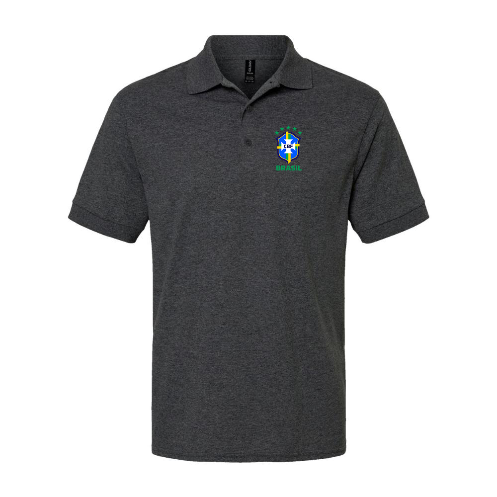 Men's Brasil National Soccer Team Dry Blend Polo