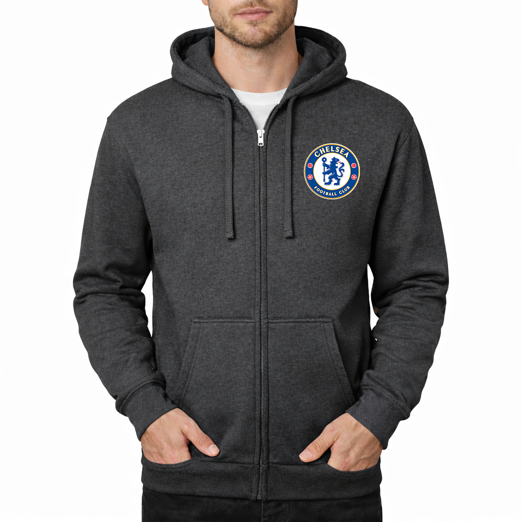 Men's Chelsea Soccer Zipper Hoodie