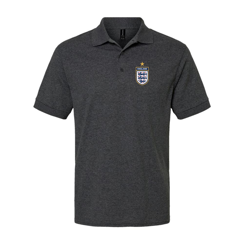 Men's England National Soccer Team Dry Blend Polo