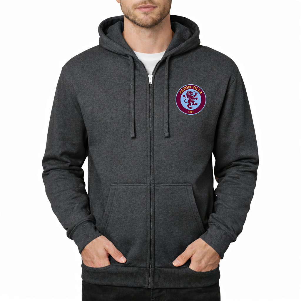 Men's Aston Villa FC Zipper Hoodie