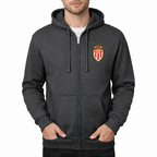 Men's AS Monaco FC Zipper Hoodie