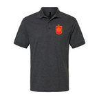 Men's Spain Red Logo National Soccer Team Dry Blend Polo