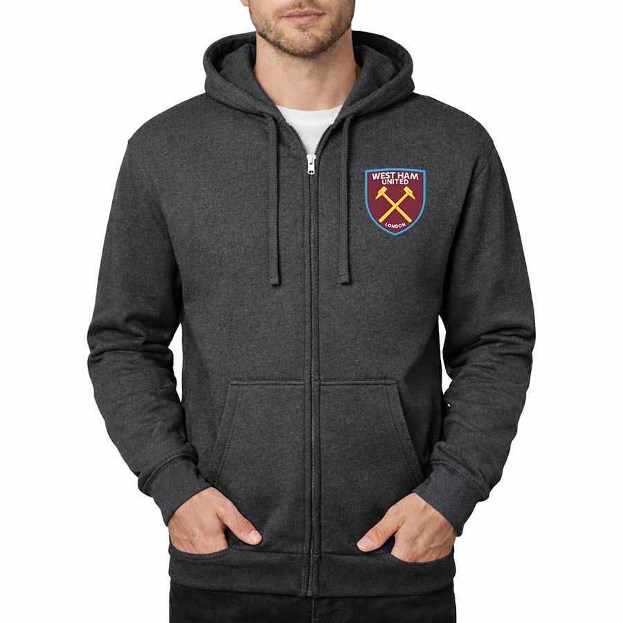 Men's West Ham United FC Zipper Hoodie