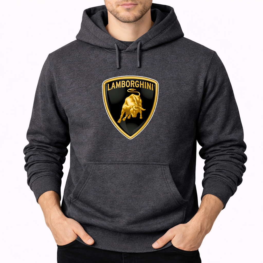 Men’s Lamborghini Car Pullover Hoodie