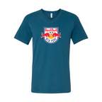 Men’s New York Red Bulls FC - BELLA + CANVAS - Jersey V-Neck Tee - 3005