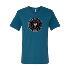 Men’s Inter Miami FC - BELLA + CANVAS - Jersey V-Neck Tee - 3005