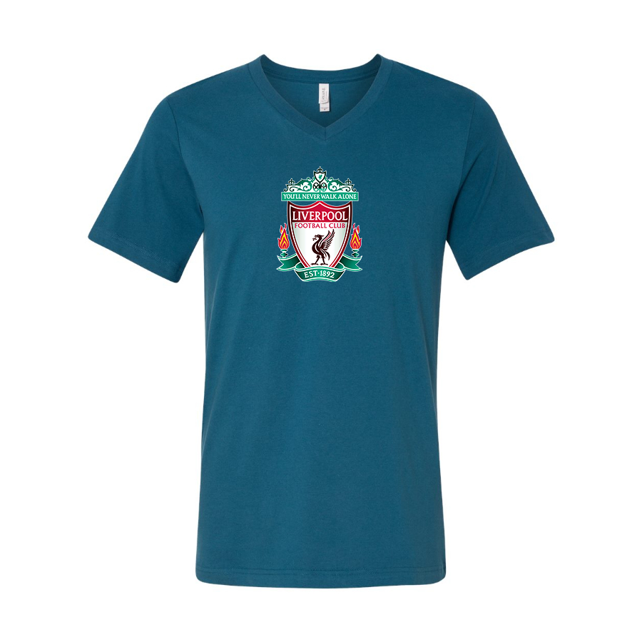 Men’s  Liverpool Football Club Est.1892 - BELLA + CANVAS - Jersey V-Neck Tee - 3005