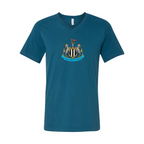 Men’s Newcastle United FC - BELLA + CANVAS - Jersey V-Neck Tee - 3005