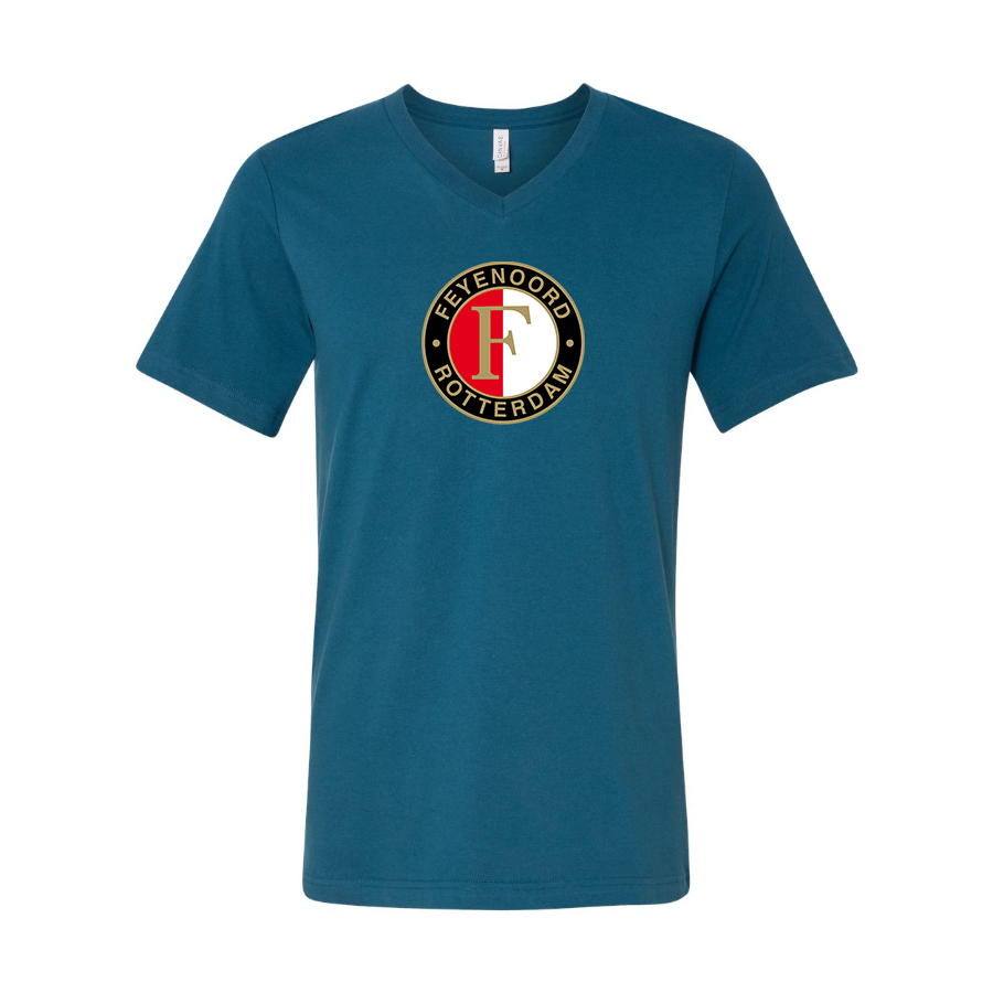 Men’s Feyenoord FC - BELLA + CANVAS - Jersey V-Neck Tee - 3005