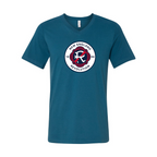 Men’s  New England Revolution FC - BELLA + CANVAS - Jersey V-Neck Tee - 3005