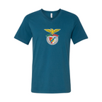 Men’s SL Benfica FC - BELLA + CANVAS - Jersey V-Neck Tee - 3005